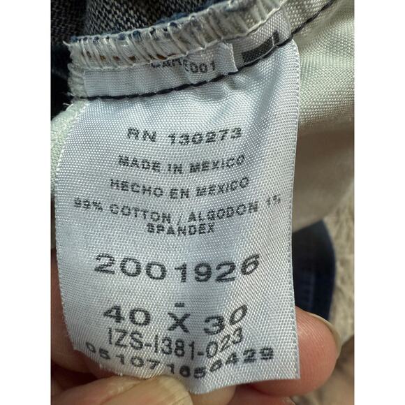 Lee Premium Regular fit Straight Leg Jeans 40x30 - Picture 4 of 8